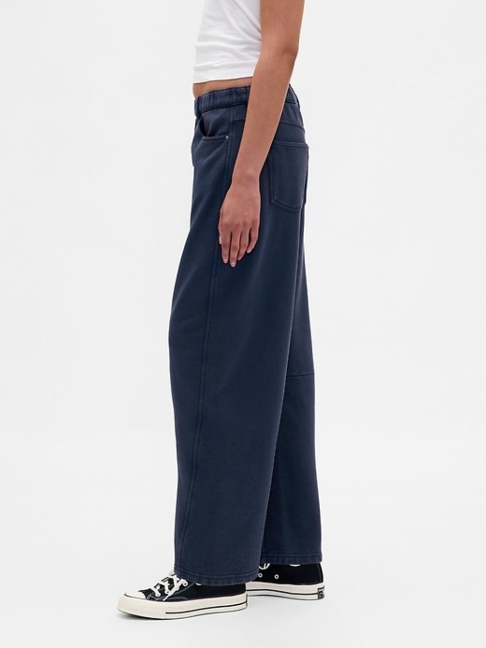 Gap Heavyweight French Terry Barrel Sweatpant Jean